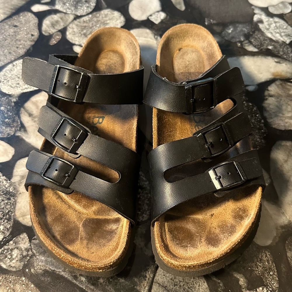 Black Birkenstock Betula Sandals 38